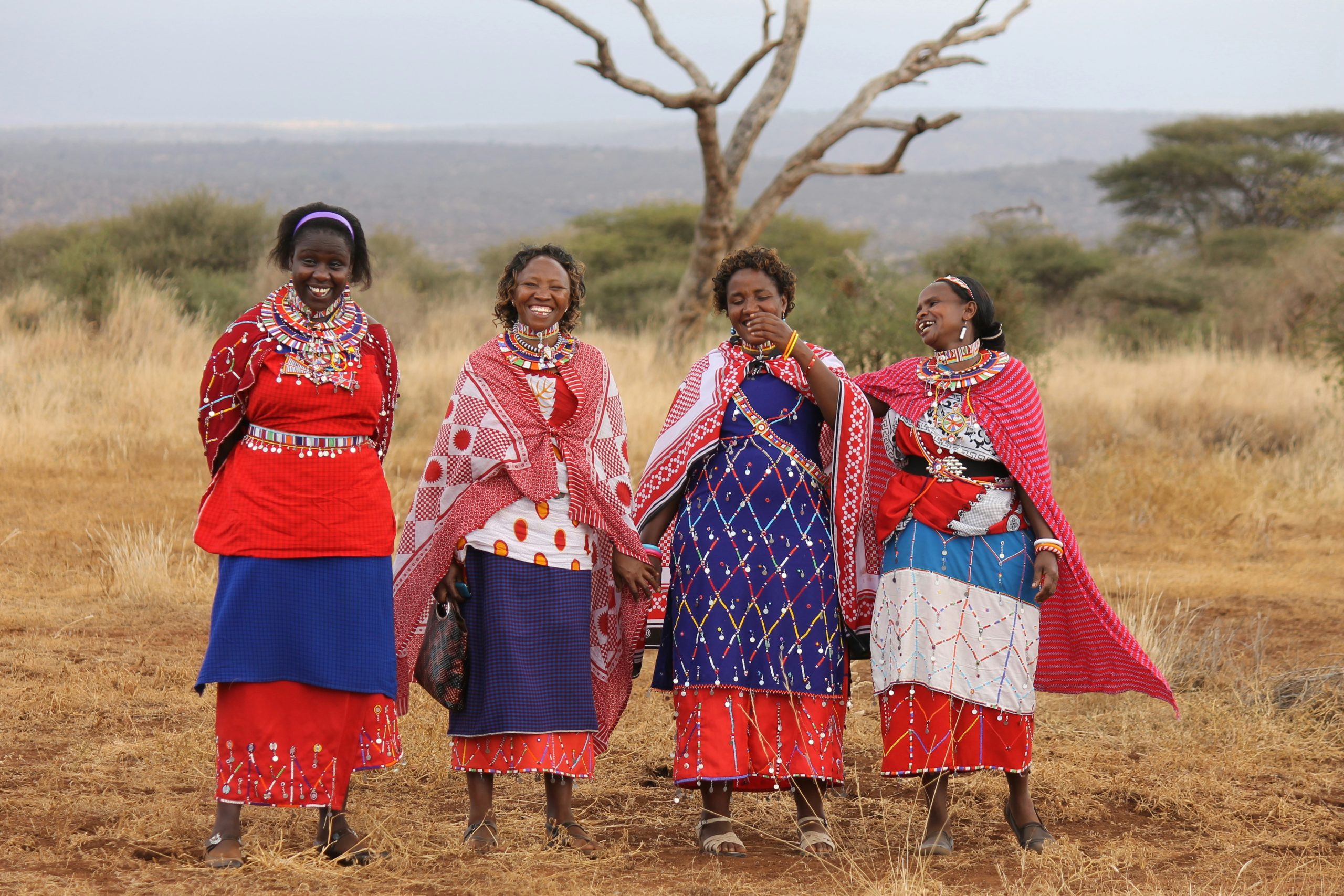 Maasai in Amboseli